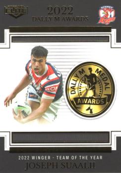 2023 NRL Traders Elite - 2022 Dally M Awards #DM03 Joseph Suaalii Front